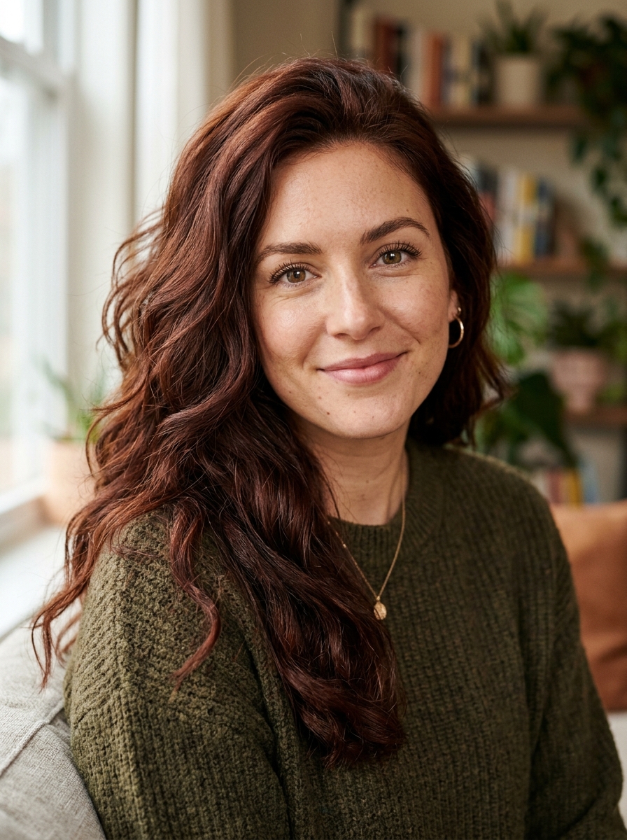 Auburn Hair als Herbst Haarfarben Inspiration 2026